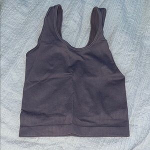 Women's Purple-Gray Tank Top